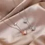 Nkoluky Women Stainless Steel Double Butterfly Pendant Necklace Plated Dainty Jewelry Gifts