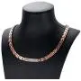 RainSo Elegant Crystal Copper Magnetic Therapy Necklace for Women Pain Relief for Arthritis Adjustable
