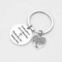 De&ai Godmother Appreciation Keychain, Jewelry for Godmother Birthday Mothers Day Christmas Christening Gift