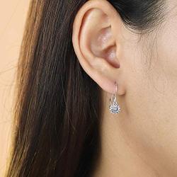 Boma Jewelry Sterling Silver Sunflower Dangle Earrings