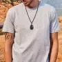 Natural Obsidian Necklace Healing Crystal Gemstone Pendant Hand Carved Stone Amulet Charm Jewelry
