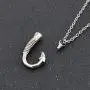SexyMandala Urn Necklaces for Ashes Fish Hook Cremation Jewelry Urn Pendant Memorial Keepsake Funnel