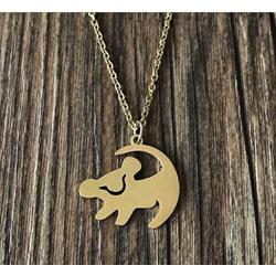Joyplancraft Lion King Necklace Rafiki Simba Necklace Cute Lion King Jewelry