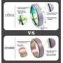 DURSI Spinner Ring for Women Men Fashion Stainless Steel Fidget Ring for Anxiety Sand Blast Finish 6MM / 8MM DURSI Spinner Ring for Women Men Fashion Stainless Steel Fidget Ring for Anxiety Sand Blast Finish 6MM / 8MM