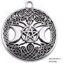 Pagan Triple Moon Goddess Pentacle Celtic Tree of Life Alloy Pendant for Jewelry Making Pagan Triple Moon Goddess Pentacle Celtic Tree of Life Alloy Pendant for Jewelry Making