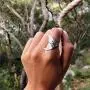 Giwotu Womens Mens Ring Mystical Mermaid Ring Vintage Antique Silver Whale Tail Midi Finger Knuckle Rings for Women Jewelry 3903 Giwotu Womens Mens Ring Mystical Mermaid Ring Vintage Antique Silver Whale Tail Midi Finger Knuckle Rings for Women Jewelry 3903