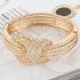 EVER FAITH Womens Austrian Crystal Wedding Art Deco 1920s Bride Bridesmaids Bangle Bracelet