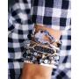 Kinsley Armelle Wrap Collection - Silver Ora Bracelet