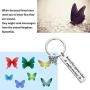 MAOFAED Butterfly Gift Butterfly Memorial Gift Butterfly Lover Gift Loss of Love One Gift Butterflies Appear When Angels are Near