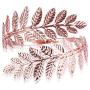 HUNO Fashion Swirl Leaf Upper Arm Bracelet Armlet Cuff Open Bangle Armband Adjustable Hammered Wrap Bangle for Women Girls Wedding Jewelry