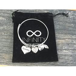 Infinity Collection Grandma Bracelet-Bangle Bracelet- Grandma Jewelry, for Grandmas & Nanas