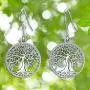Tree-of-Life-Dangle-Earrings for Women, S925 Sterling Silver Fashion Drop Hook Jewelry Gift Tree-of-Life-Dangle-Earrings for Women, S925 Sterling Silver Fashion Drop Hook Jewelry Gift