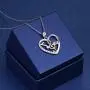 DAOSHANG 925 Sterling Silver Two Tone Music Note Love Heart Pendant Treble Clef Necklace for Women Jewelry Gift for Music Dance Lover DAOSHANG 925 Sterling Silver Two Tone Music Note Love Heart Pendant Treble Clef Necklace for Women Jewelry Gift for Music Dance Lover