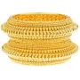 Efulgenz Indian Style Bollywood Antique Traditional 14 K Gold Plated Wedding Bridal Bracelet Bangle Set Jewelry