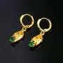 African Style Maori Mask Design Drop Earrings Women Fashion 18K Gold Plated Jewelry African Style Maori Mask Design Drop Earrings Women Fashion 18K Gold Plated Jewelry