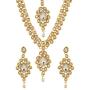 Efulgenz Indian Bollywood Kundan Choker Multilayer Neckalce Earrings Maangtikka Wedding Bridal Jewelry Set