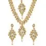 Efulgenz Indian Bollywood Kundan Choker Multilayer Neckalce Earrings Maangtikka Wedding Bridal Jewelry Set