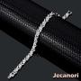 Jecanori Titanium Steel Magnetic Bracelet for Women~Magnet Therapy Bracelet for Arthritis Pain Relief&Carpal Tunnel~Unique Fishtail Link Adjustable Bracelet with 3500 Gauss Magnet