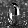 King Will Basic 2mm/3mm/4mm/5mm/6mm/7mm Stainless Steel Ring Original Color Full High Polished with Laser Etched I Love You