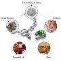 Feather Mother Heart Cremation Urn Bracelet Memorial Ashes Keepsake Chain Bracelets Ash Holders Jewelry
