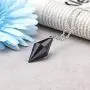JOVIVI Healing Crystal Necklace Natural Semi-Precious Gemstone 12 Facted Reiki Pointed Healing Stone Chakra Pendant Necklace Pendulum Quartz Jewelry