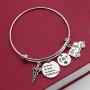 SEIRAA EMT Bracelet Caduceus Medical Gift EMT Jewelry Ambulance Charm Bracelet Makes Perfect EMT Gift for Nurse/Doctor