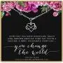A Charmed Impression Everyday You Change The World • 925 Sterling Silver • Heart with Infinity Symbol Bracelet • Infinite Love Gratitude Appreciation • Motivational Inspirational Jewelry A Charmed Impression Everyday You Change The World • 925 Sterling Silver • Heart with Infinity Symbol Bracelet • Infinite Love Gratitude Appreciation • Motivational Inspirational Jewelry