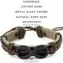 Leather Wrap Infinity Bracelet for Men Women Unisex Jewelry Leather Wrap Infinity Bracelet for Men Women Unisex Jewelry