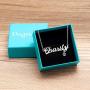Jesse Ortega Personalized Name Necklace Honorable Royal Crown Semi-Customized Individuality Sterling Silver Nameplate Necklace Jewelry for Women Girls