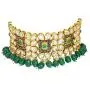 Aheli Indian Traditional Choker Necklace Earring Bollywood Wedding Fashion Jewelry for Women Aheli Indian Traditional Choker Necklace Earring Bollywood Wedding Fashion Jewelry for Women