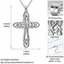 Besilver Celtic Triskele Lion of Judah Magen David Star Pendant Necklace for Men Woment Sterling Silver Celtic Cross Jeuse Faith Religious Amulet Jewelry Besilver Celtic Triskele Lion of Judah Magen David Star Pendant Necklace for Men Woment Sterling Silver Celtic Cross Jeuse Faith Religious Amulet Jewelry