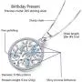 Aniu Birthstone-Necklace for Women, Solid Sterling Silver Family Tree-of-Life-Pendant, Crystal Gemstone Charm Jewelry, Birthday Gift for Mom Wife Girlfriend Grandma Aniu Birthstone-Necklace for Women, Solid Sterling Silver Family Tree-of-Life-Pendant, Crystal Gemstone Charm Jewelry, Birthday Gift for Mom Wife Girlfriend Grandma