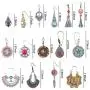 Duufin 15 Pairs Boho Earrings Vintage Bohemian Earrings Drop Dangle Earring Statement Earring Set with a Box for Women and Girls Duufin 15 Pairs Boho Earrings Vintage Bohemian Earrings Drop Dangle Earring Statement Earring Set with a Box for Women and Girls