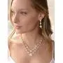 Mariell Gold Two-Row Rhinestone Crystal Necklace and Earrings Set - Prom, Brides and Bridesmaids Jewelry Mariell Gold Two-Row Rhinestone Crystal Necklace and Earrings Set - Prom, Brides and Bridesmaids Jewelry