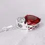 IDOXE Queen of Hearts Necklace 925 Sterling Silver Chain January Birthstone Red Heart Toy Princess Halloween Accessories Jewelry Valentines Gift for Her ( Red January) IDOXE Queen of Hearts Necklace 925 Sterling Silver Chain January Birthstone Red Heart Toy Princess Halloween Accessories Jewelry Valentines Gift for Her ( Red January)