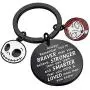 AKTAP The Nightmare Before Christmas Inspired Keychain Jack Skellington & Sally Jewelry You’re Braver Than You Believe AKTAP The Nightmare Before Christmas Inspired Keychain Jack Skellington & Sally Jewelry You’re Braver Than You Believe