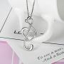 BGTY Musical Note Pendant Necklace for Women