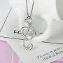 BGTY Musical Note Pendant Necklace for Women BGTY Musical Note Pendant Necklace for Women
