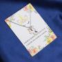 Joycuff Personalized Unicorn Birthday Gifts for Girls 18K Real Gold Necklaces for Her Daughter Sister Niece Granddaughter Initial Letter