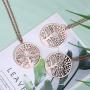AILIN Personalized Jewelry-Custom Family Tree Necklace-Actual Handmade Jewelry-Personalized Name Necklace-Gift-Bridesmaid Gift-Unique Jewelry