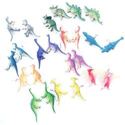 6-12 Pairs Cute Cartoon Dinosaur Drop Dangle Earrings Set Colorful Exaggeration Resin Animals Earrings for Women Girls Funny Party Cool Jewelry Creative Gifts