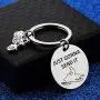 WUSUANED Snowmobiler Gift Just Gonna Send It Snowmobile Keychain Snowmobiling Gift for Riding Lover