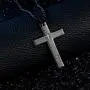 Rnivida Mens Stainless Steel Cross Necklace with Lords Prayer Inscription, Cross Pendant Necklace Rnivida Mens Stainless Steel Cross Necklace with Lords Prayer Inscription, Cross Pendant Necklace