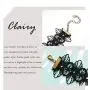 Clairy Gothic Choker Necklace Lace Black Necklace Crystal Necklace Chain Delicate Pendant Necklace Halloween Jewelry for Women and Girls