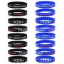 16 Pack Trump 2020 Bracelets Silicone Wristbands Inspirational Motivational Bangle