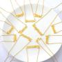 Lyncymber Zodiac Necklaces 18K Gold Plated Stainless Steel 12 Astrology Constellation Letter Necklaces for Women Girls