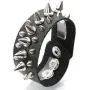 Top Plaza Mens Womens Black Genuine Leather Bracelets Necklaces Jewelry Set Metal Spike Studded Punk Rock Skull Biker Adjustable Cuff Bracelet Choker Necklace Top Plaza Mens Womens Black Genuine Leather Bracelets Necklaces Jewelry Set Metal Spike Studded Punk Rock Skull Biker Adjustable Cuff Bracelet Choker Necklace