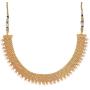 Royal Bling Bollywood Style Traditional Indian Jewelry Set Temple Coin Necklace with Earrings for Women