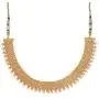 Royal Bling Bollywood Style Traditional Indian Jewelry Set Temple Coin Necklace with Earrings for Women
