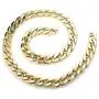 Subiceto 80s 90s Costume Fake Gold Turnover Chain Necklaces for Men Women Plastic Chunky Hip Hop Rapper Cuban Link Chain Necklace 2 Pieces 32-36 Inch Subiceto 80s 90s Costume Fake Gold Turnover Chain Necklaces for Men Women Plastic Chunky Hip Hop Rapper Cuban Link Chain Necklace 2 Pieces 32-36 Inch
